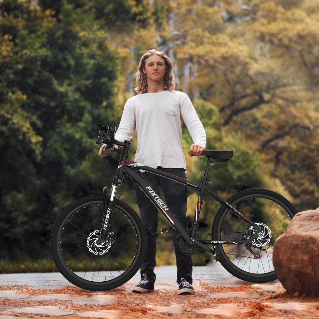 26 inch Mountain Bike 21 Speed Dual Disc Brake Front Suspension L429