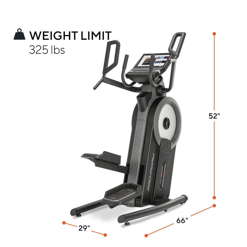 Elliptical with 14” Tilting Touchscreen H46044