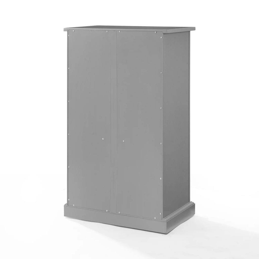 Distressed Gray Accent Cabinet J711469