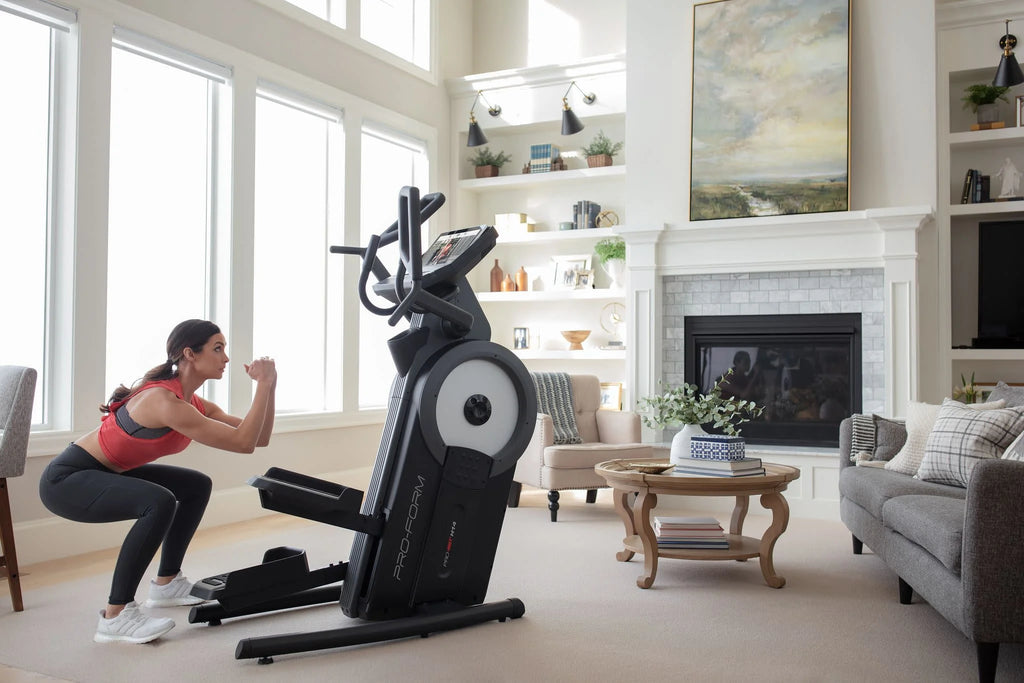 Elliptical with 14” Tilting Touchscreen H46044