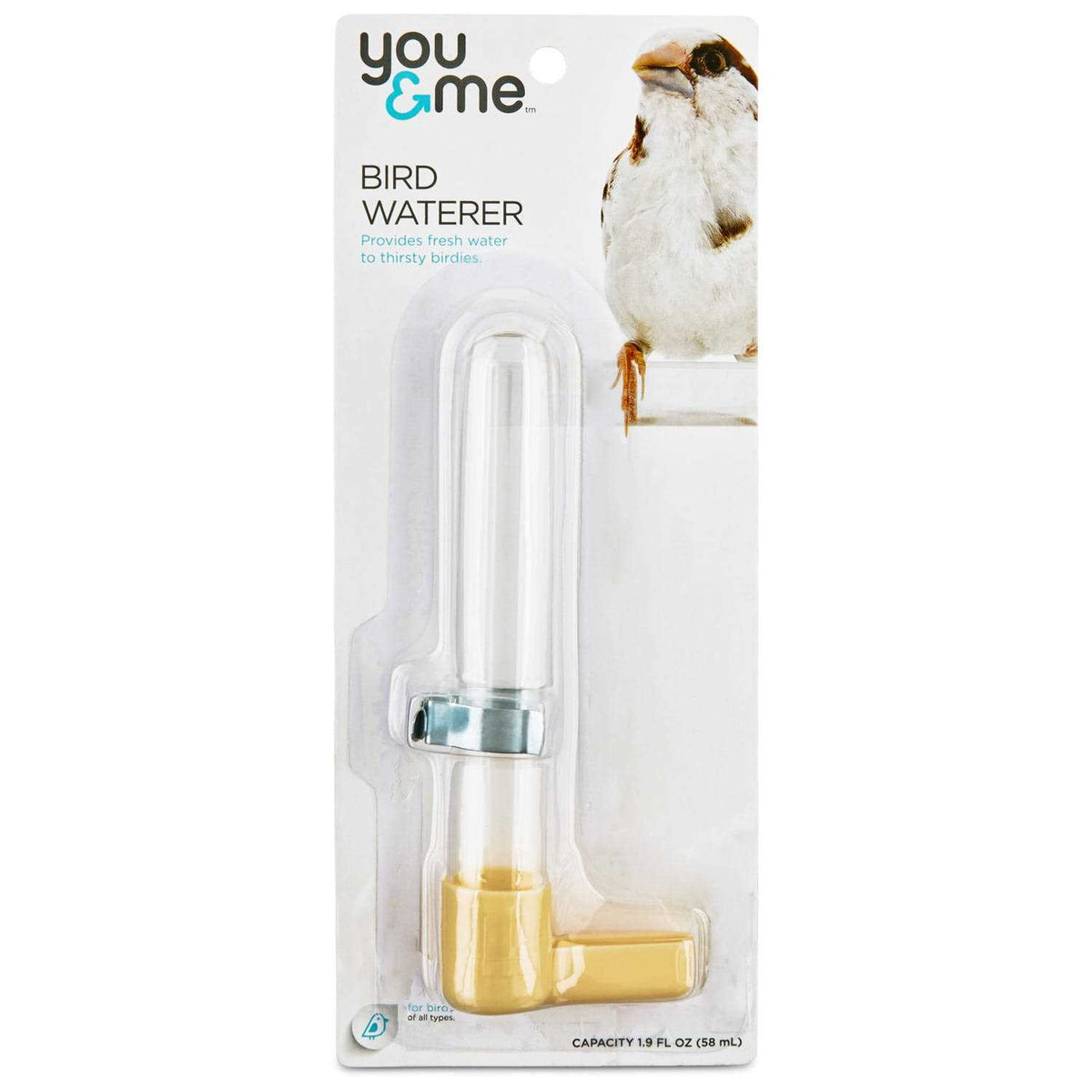 Glass Bird Waterer Z862