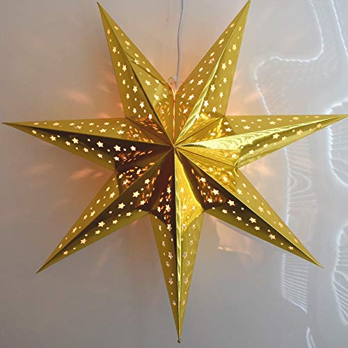 Paper Star Lantern Decoration 7-Point V57485