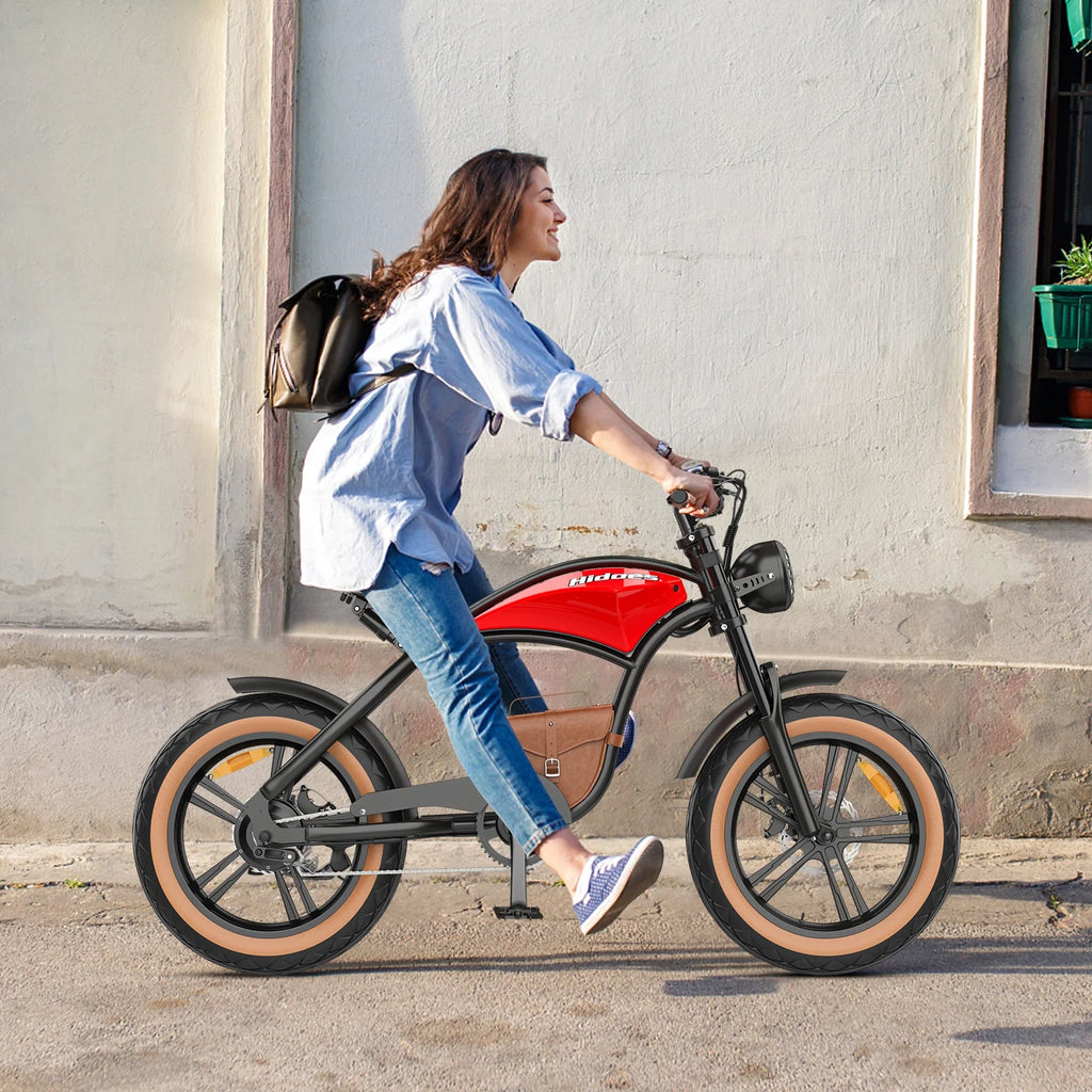 Electric E-bike with 26 Fat Tires & 7-Speeds T227