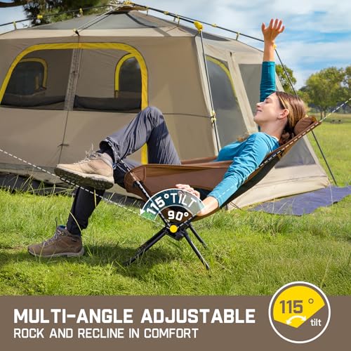 Portable Lightweight Multi-Angle Adjustable Camping Chair V300130