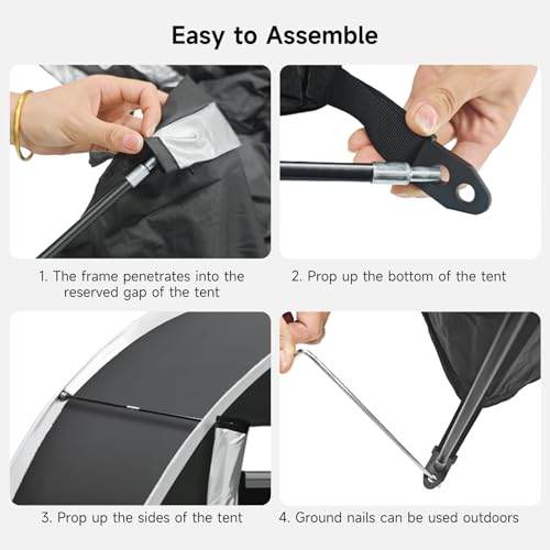Bike Storage Tent with 210D Oxford Fabric Waterproof Q8115
