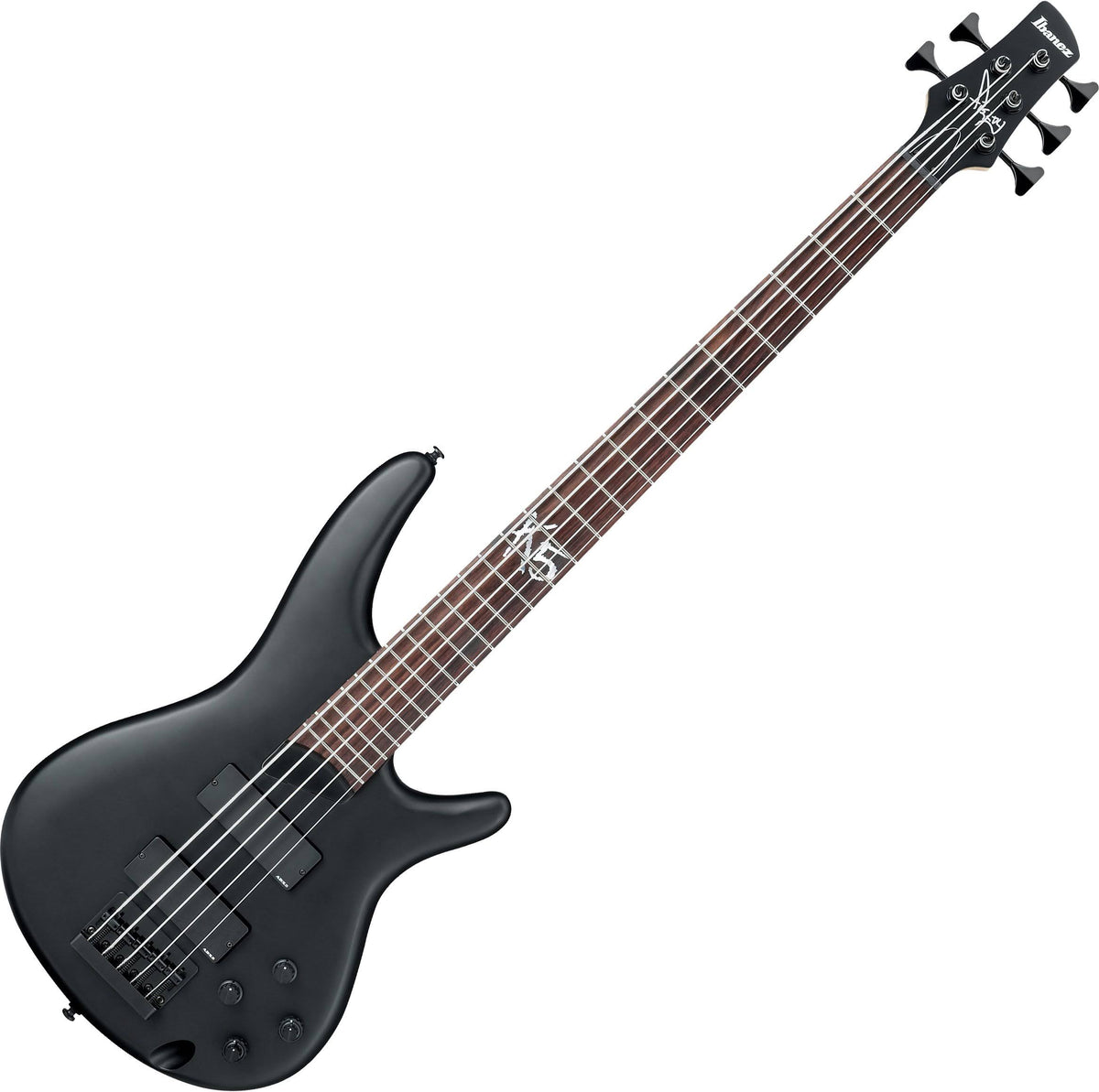 Black 5-String Electric Bass W68524