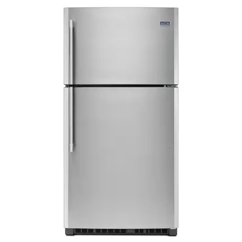 21 cu. ft. Top Freezer Refrigerator in Stainless Steel A234553