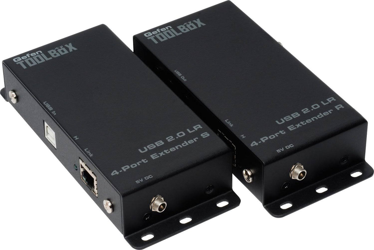 USB 2.0 4 Port Extender Black M1197