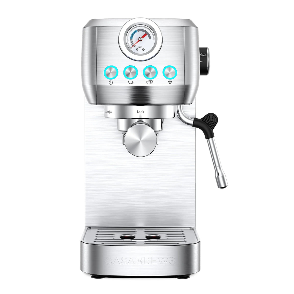 20 Bar Espresso Machine with Milk Frother Steam Wand V35751