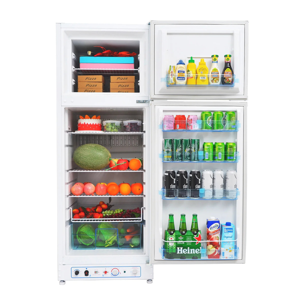 9.4 Cu ft Propane Refrigerator AC 110V O17341