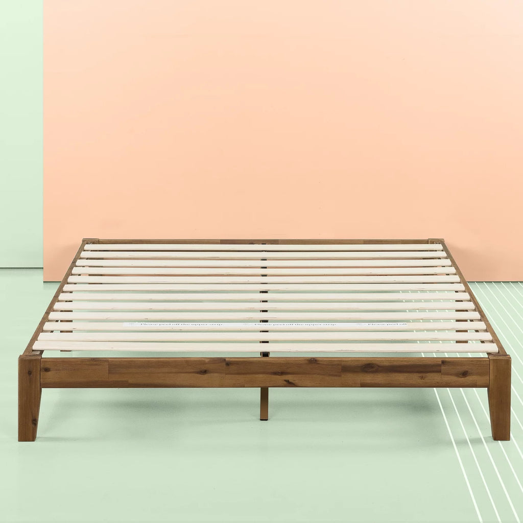 10" Wood Platform Bed Frame, Queen J624280