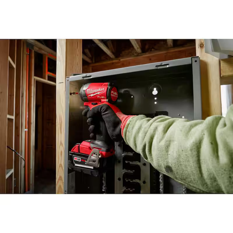 18-Volt Li-Ion Brushless Cordless 1/4 in. Hex Impact Driver & 3/8 in. Compact Impact Wrench T7480