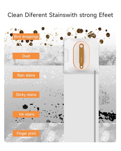Window Cleaning Robot with Dual Water Spray 6000Pa Suction Power L730566
