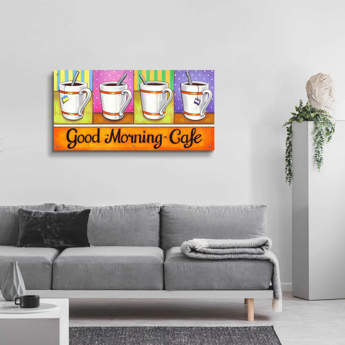 Acrylic Glass Wall Art 48"x24" I4894