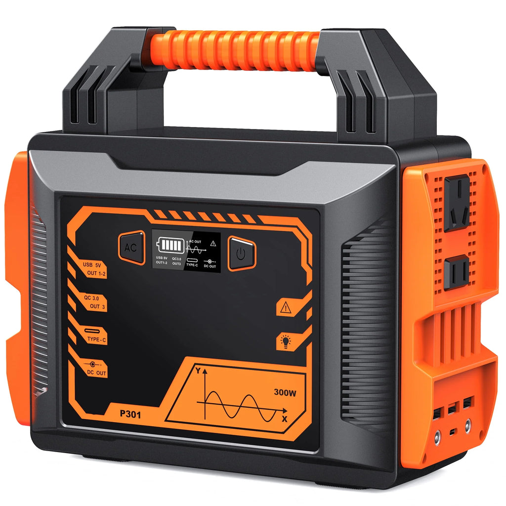 Portable Power Station 300W Solar Generator B503