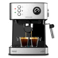 Manual Coffee Machine 1.5 L Silver Black H96115