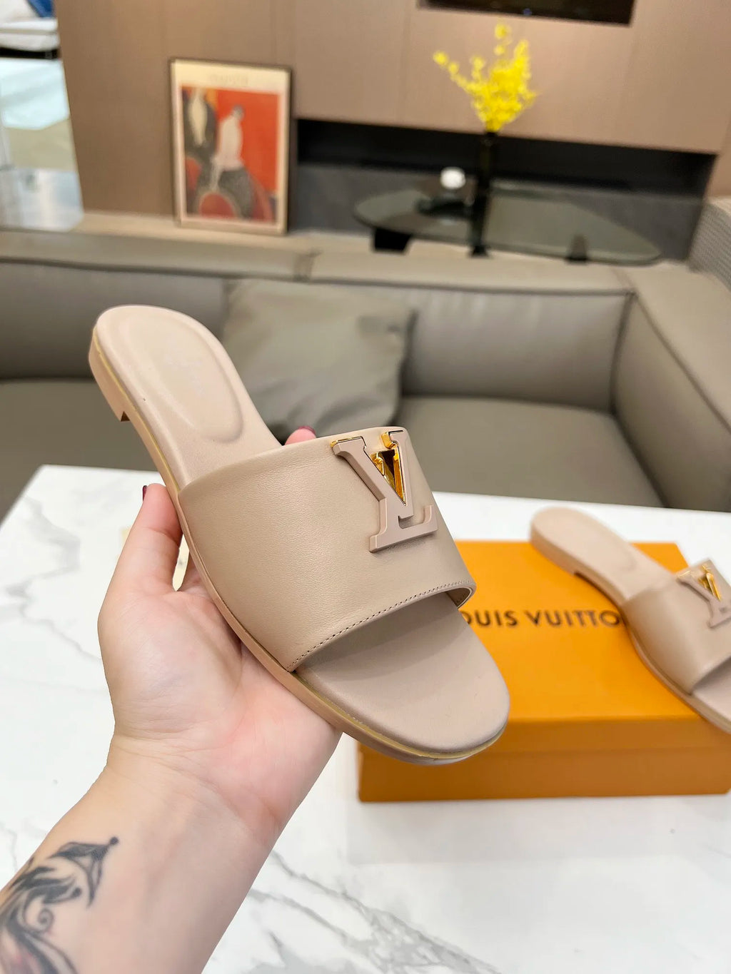 Women Slippers Heels 4.5cm N4657