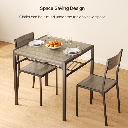 Kitchen Table and 2 Chairs with Bench D660516