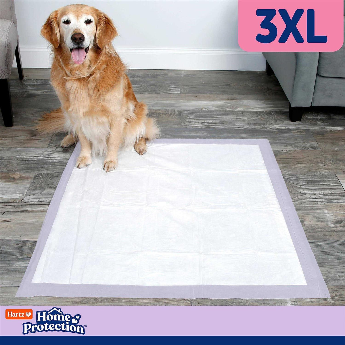 Lavender Scent Odor Eliminating Dog Pads Z394