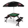 Picnic Table with Umbrella A851121