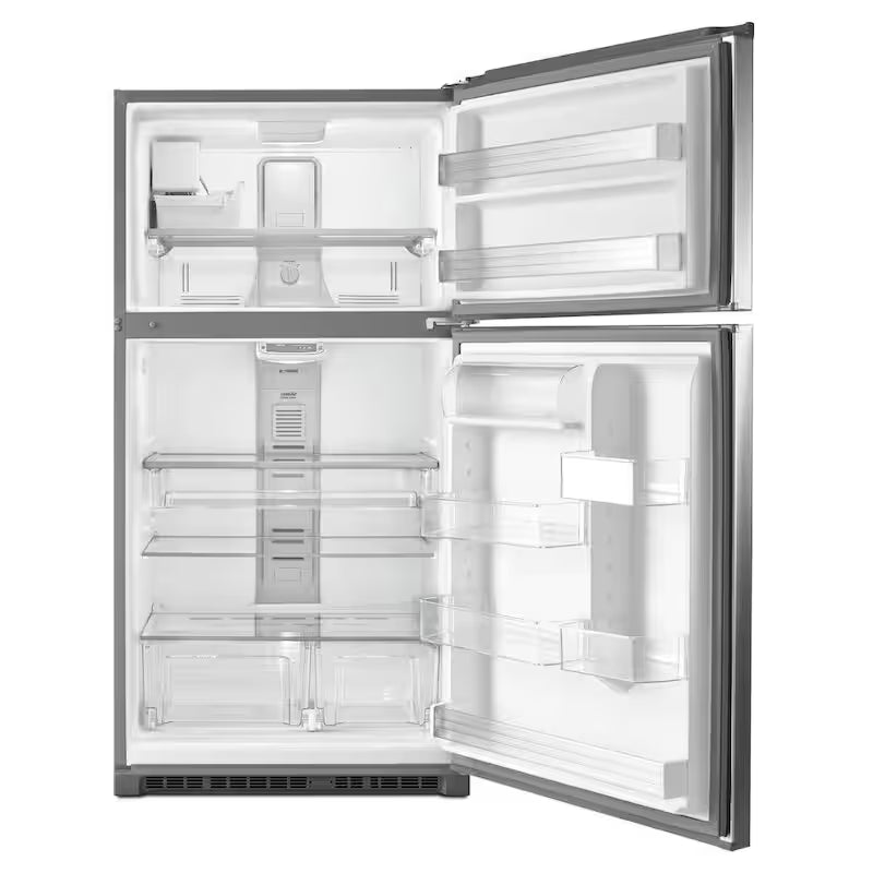 21 cu. ft. Top Freezer Refrigerator in Stainless Steel A234553