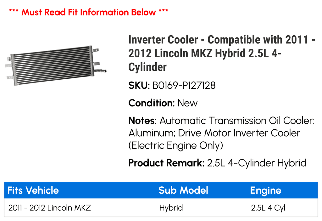 Inverter Cooler G386
