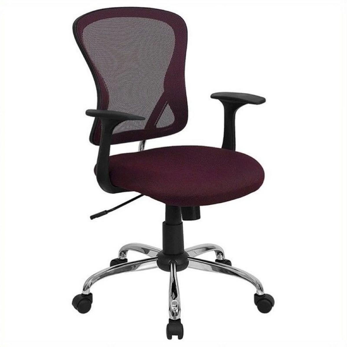 Mid-Back Mesh Office Chair with Chrome Finished Base K48097