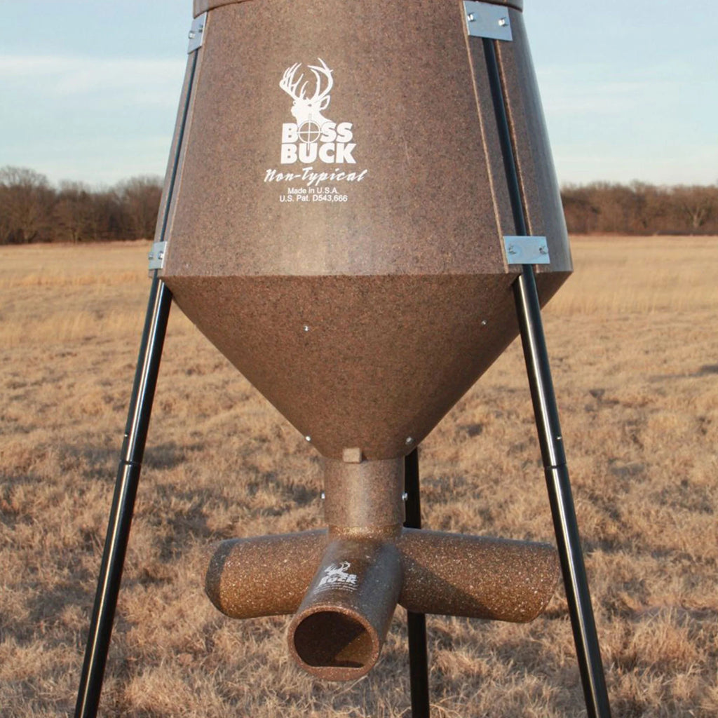 Gravity Fed Tripod Deer Feeder 3 Pack M245265