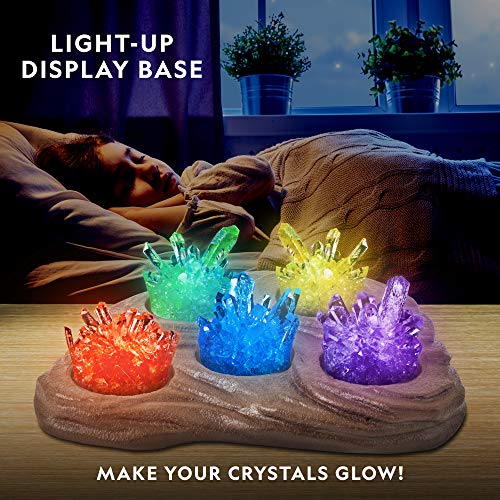 Crystal Growing Kit with Light-Up Stand U6857