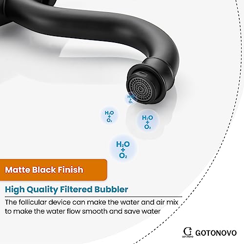 Single Handle Vessel Sink Faucet with Pop Up Drain, Oil Rubbed Bronze W704
