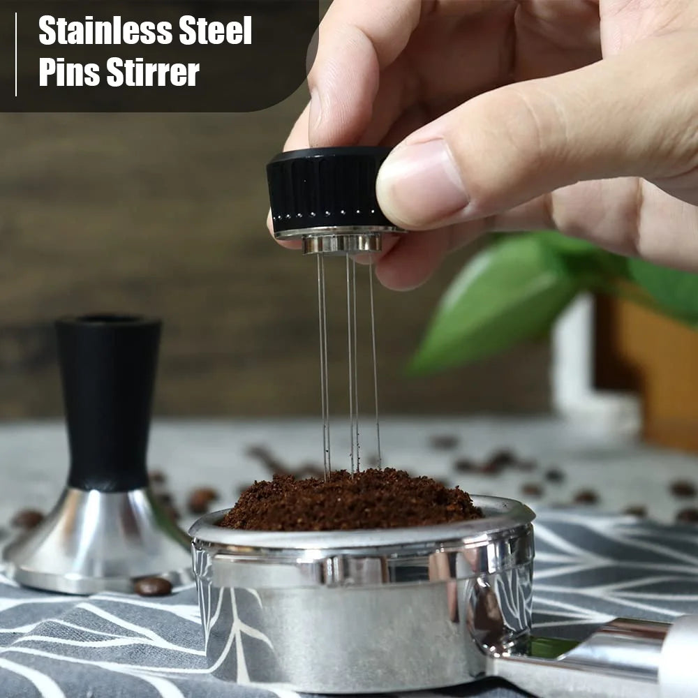 Stainless Steel Curved Espresso Stirrer Tool P940466
