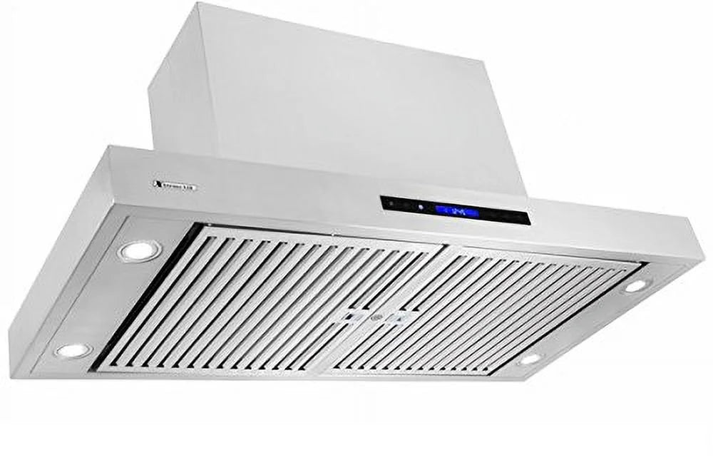 48'' Wide 1600 CFM Stainless Steel Island Mount Range Hood M238