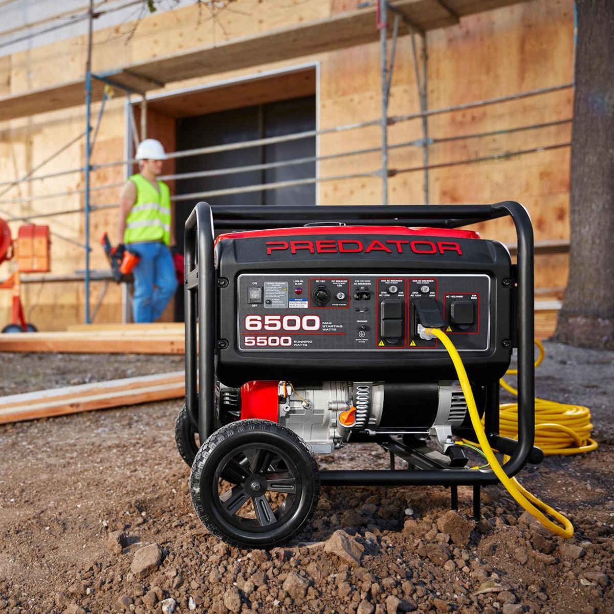 6500 Watt Gas-Powered Portable Generator G26002