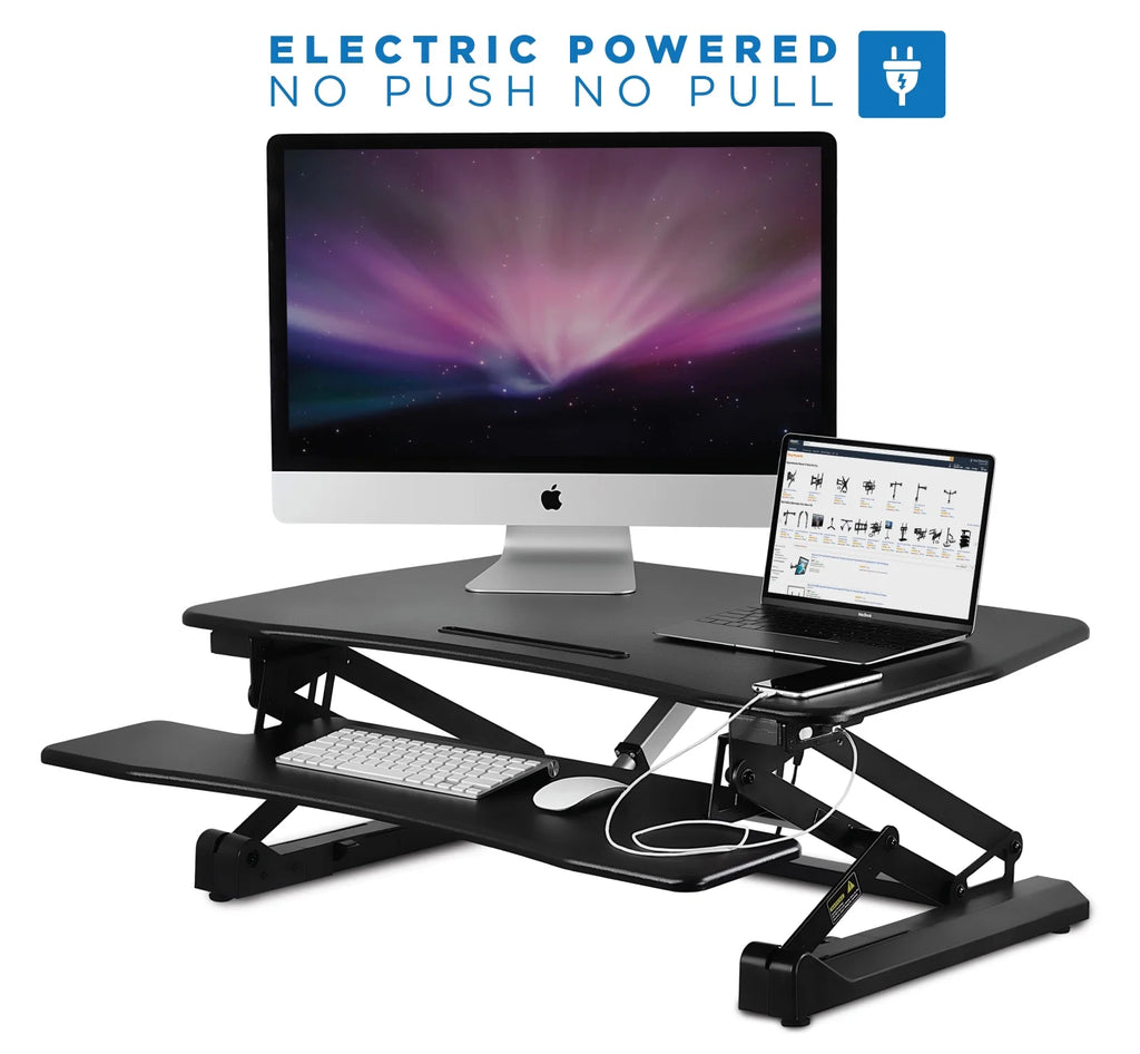 Electric Standing Desk Converter with USB Port H52173