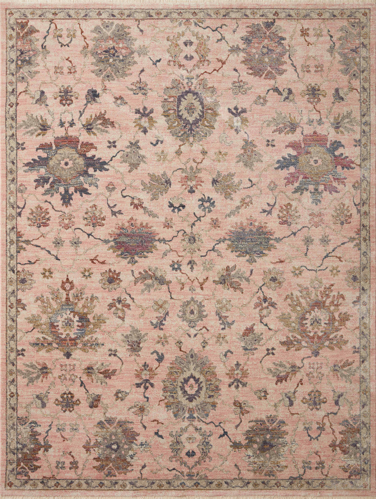 Blush Multi 7'10 x 10' Rug L982