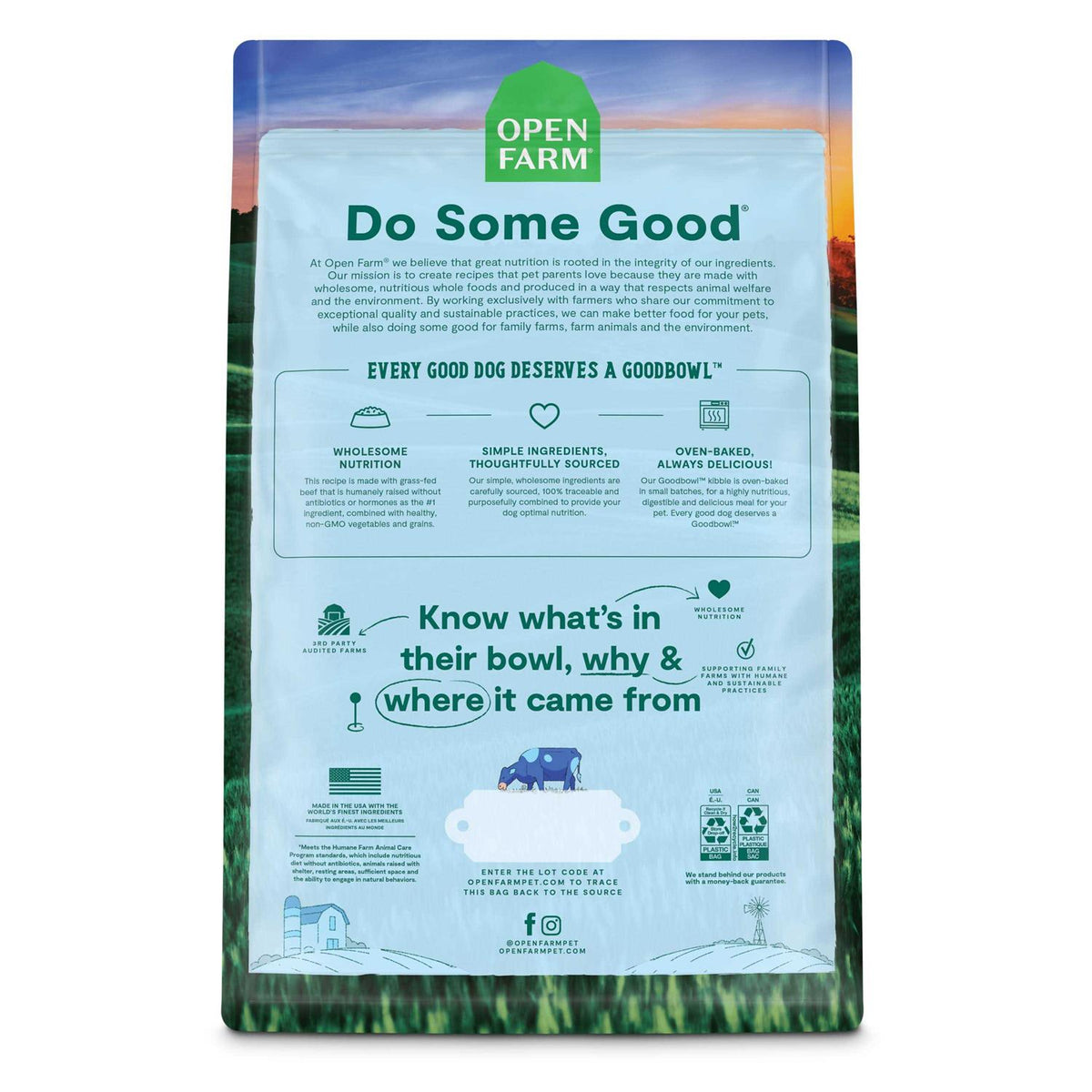 Grass Fed Beef Brown Rice Recipe Dog Food K282992