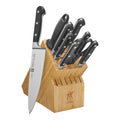 10 Pc Knife Set in Bamboo Block B589756