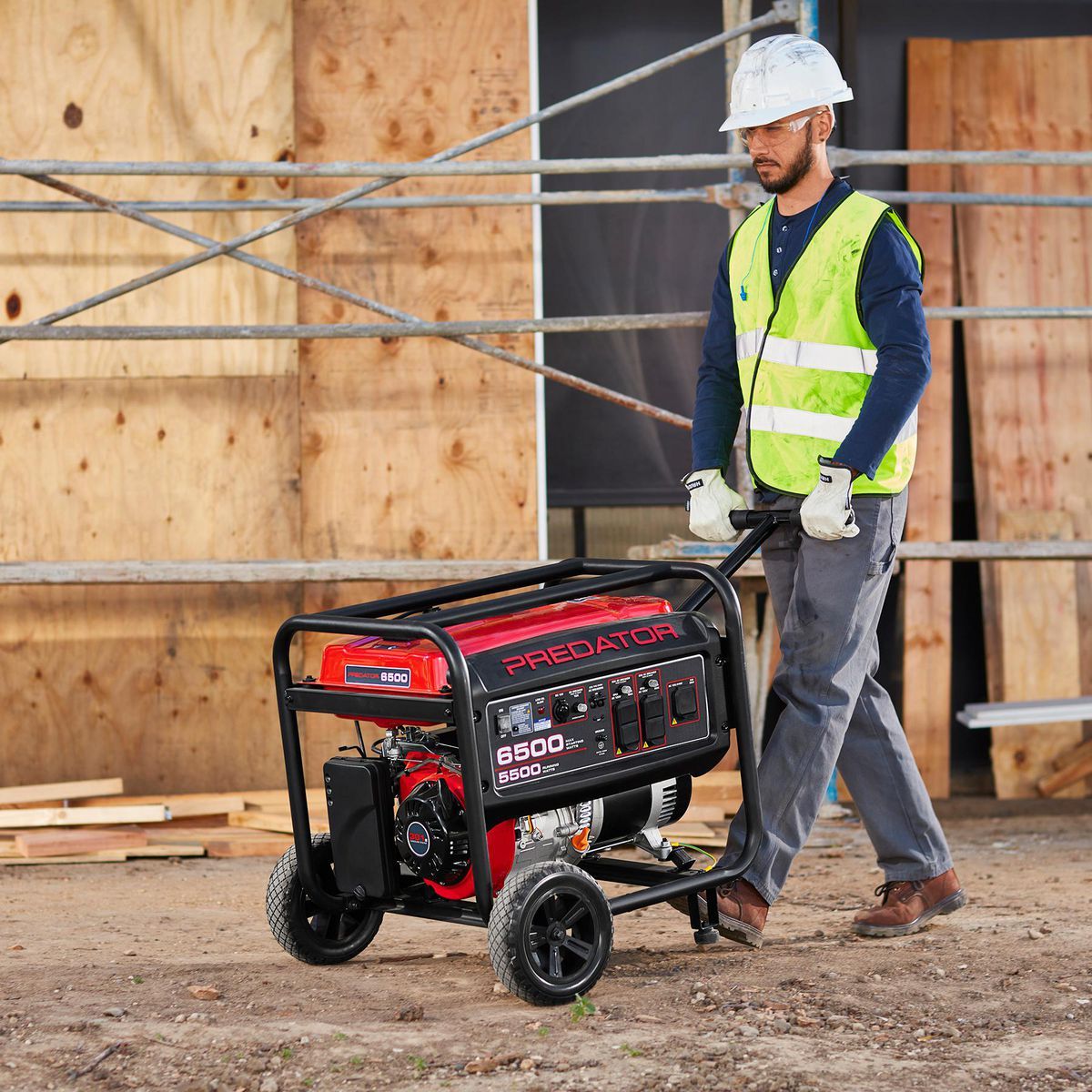 6500 Watt Gas-Powered Portable Generator G26002