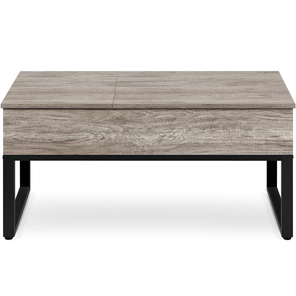 Rustic Gray Wood Lift Top Coffee Table M361