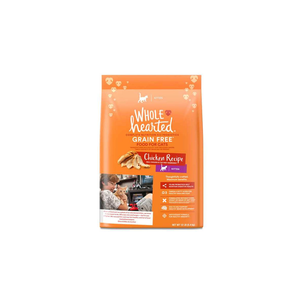 Grain Free Chicken Recipe Dry Kitten Food U263246