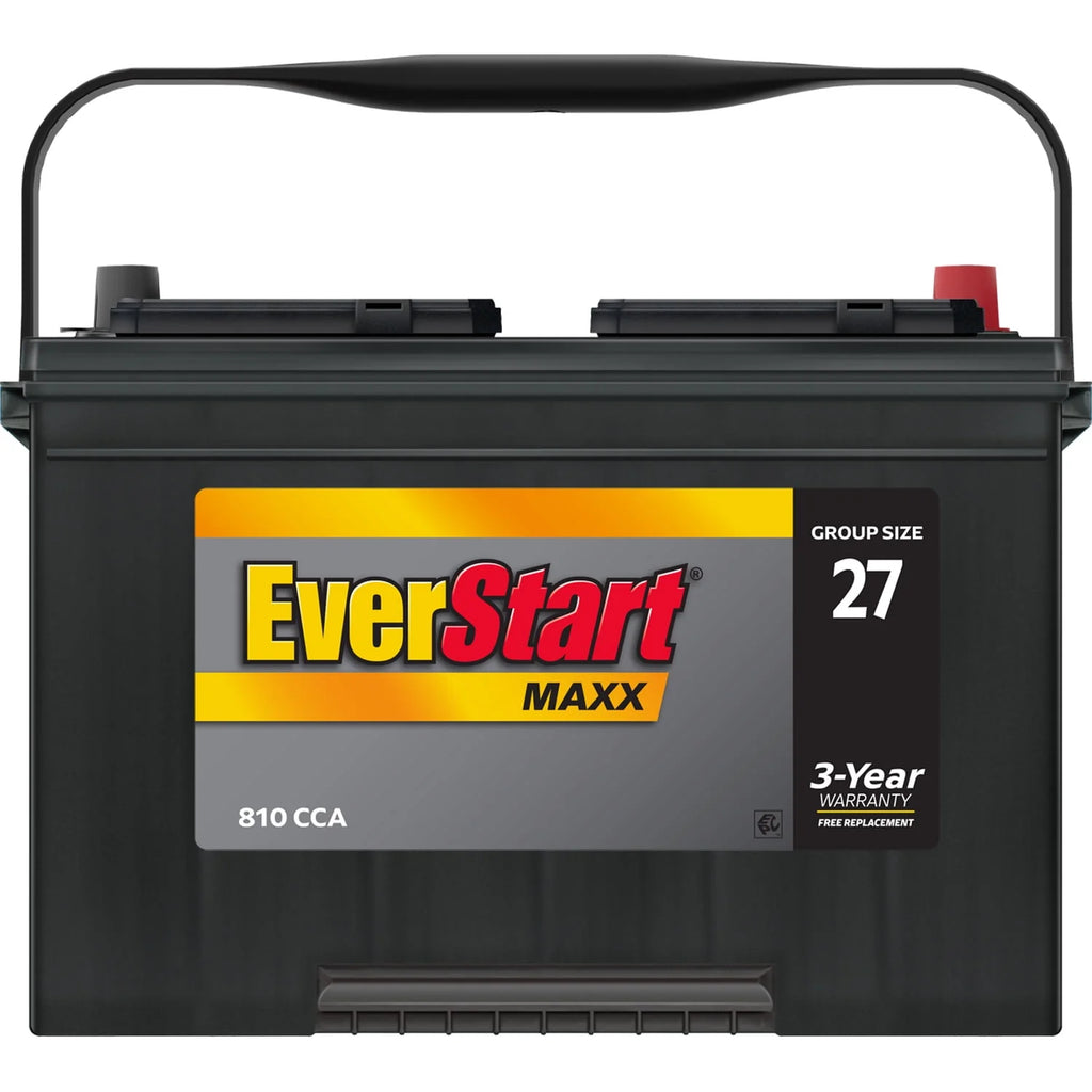 Lead Acid Automotive Battery Group Size 27 12 Volt 830 CCA Q364