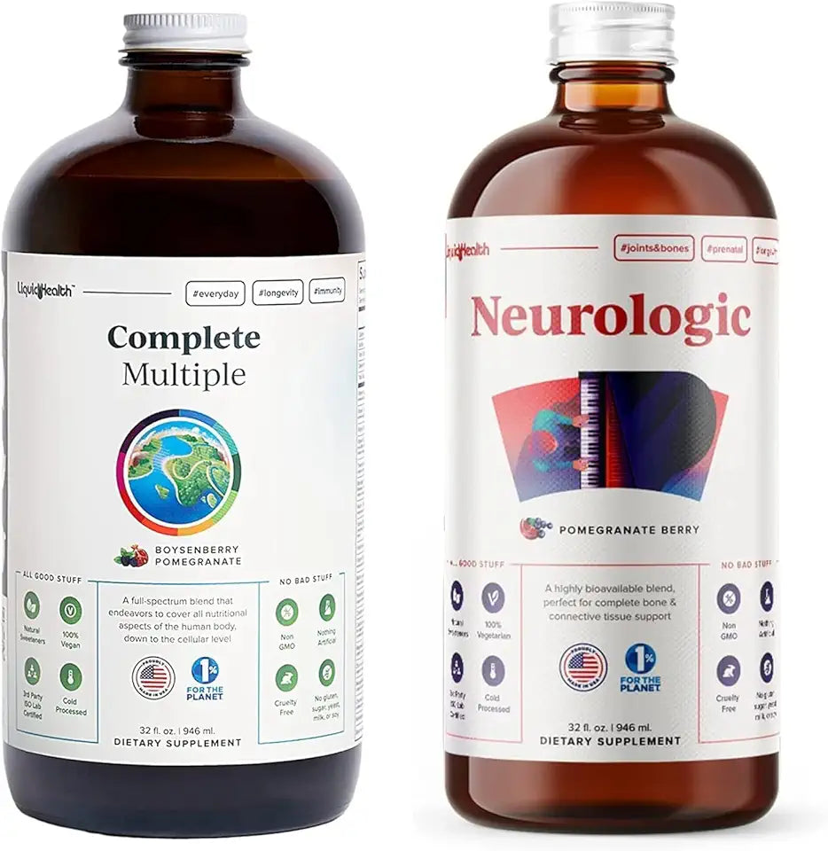 Liquid Multivitamin & Nootropic Bundle E99906