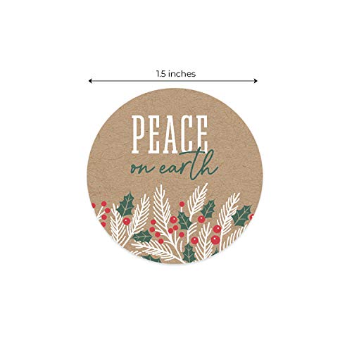 500 Christmas Stickers K420670