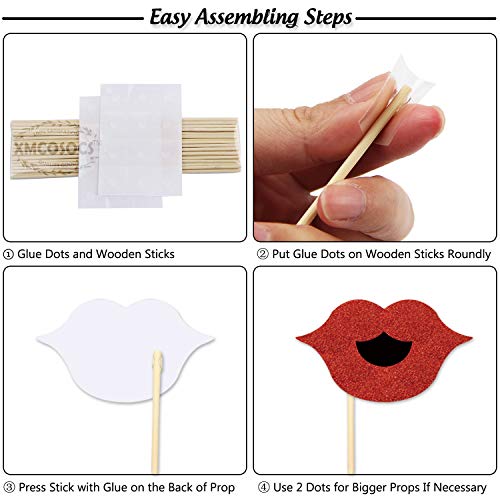 Christmas Photo Booth Props Kit 25 Count R864278