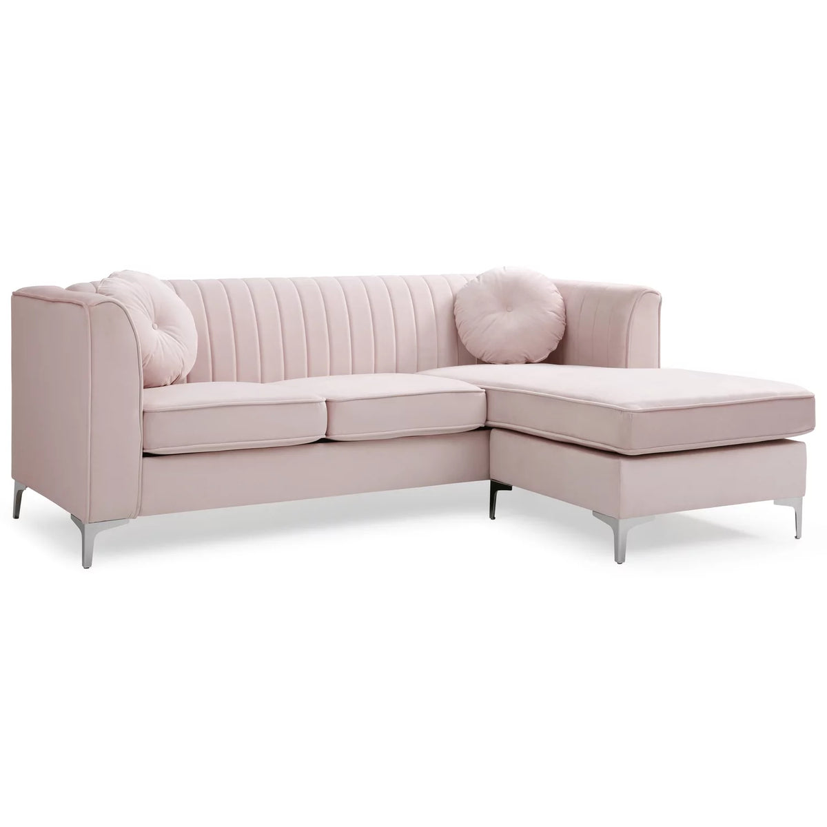 Pink Sofa Chaise I244