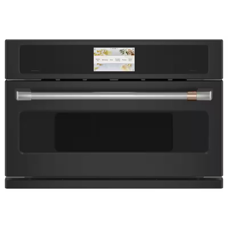 Smart Electric Wall Oven and Microwave Combo in Matte Black L655997