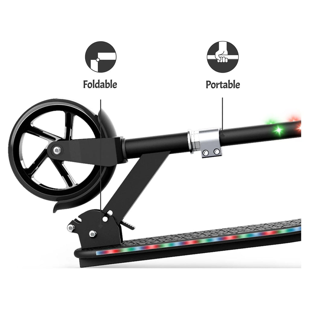 Black 2-Wheel Kick Scooter D73254