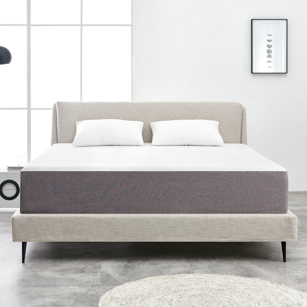 Queen Size 10 inch Cooling-Gel Memory Foam Mattress J6792