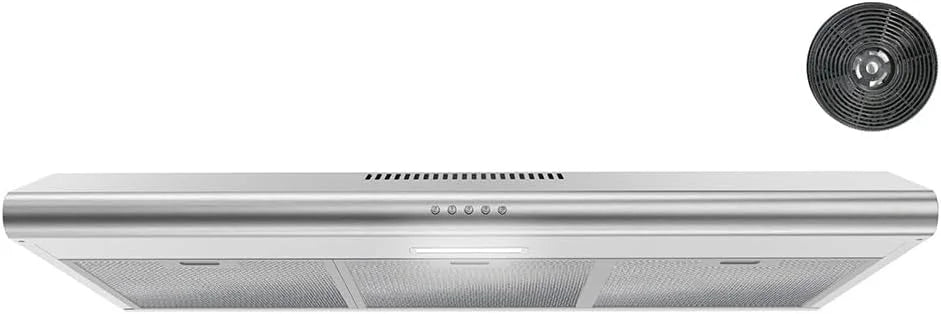 36 in. Ductless Undermount Range Hood with Mesh Filters Z44780