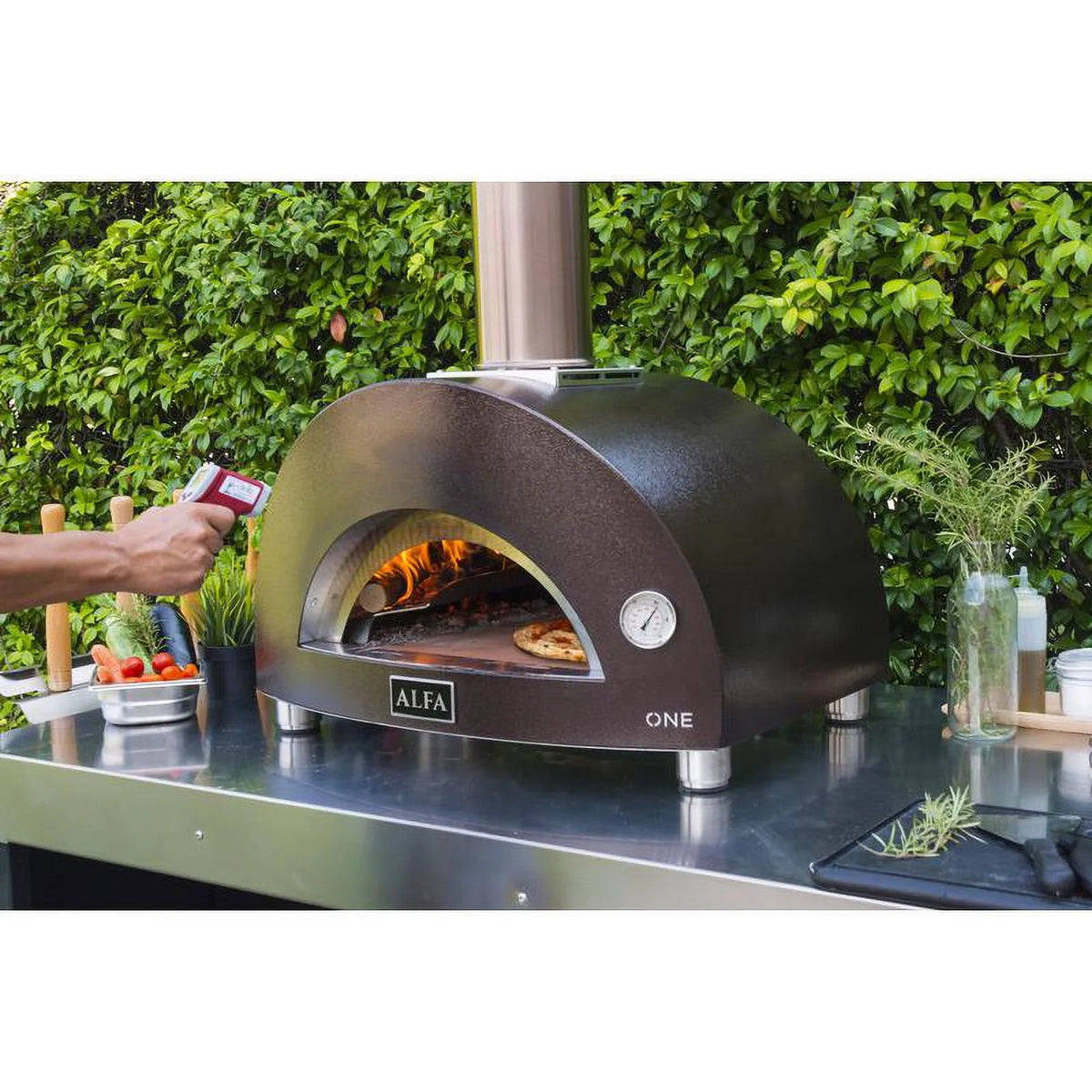 Wood Outdoor Pizza Oven U450716